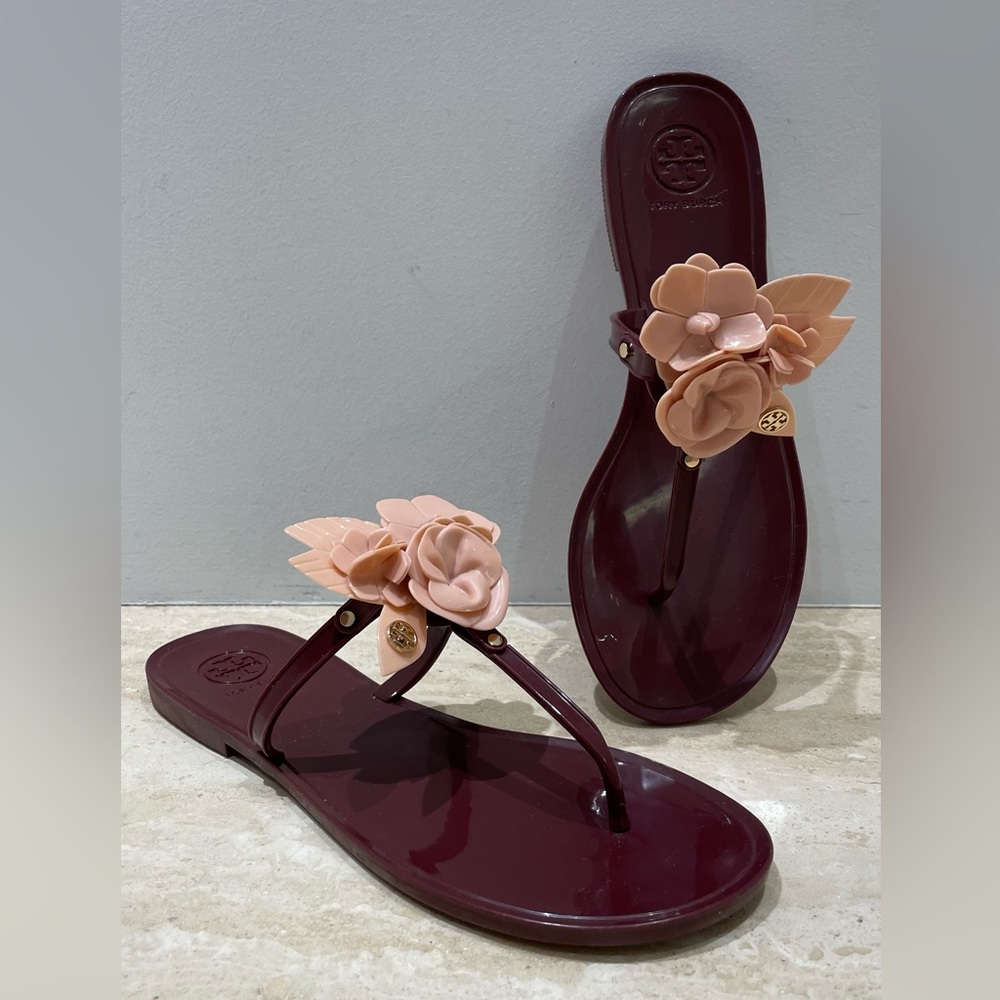 Tory Burch - Jelly Blossom Thong Size 7